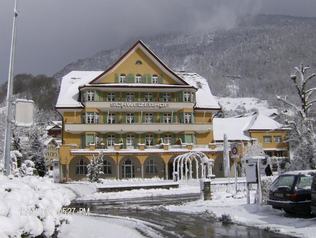 Hotel Schweizerhof Weggis Buitenkant foto