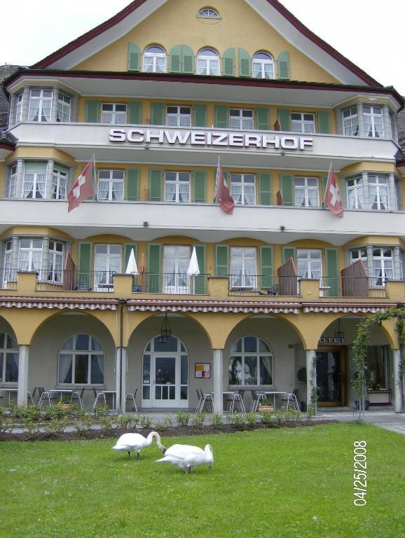 Hotel Schweizerhof Weggis Buitenkant foto