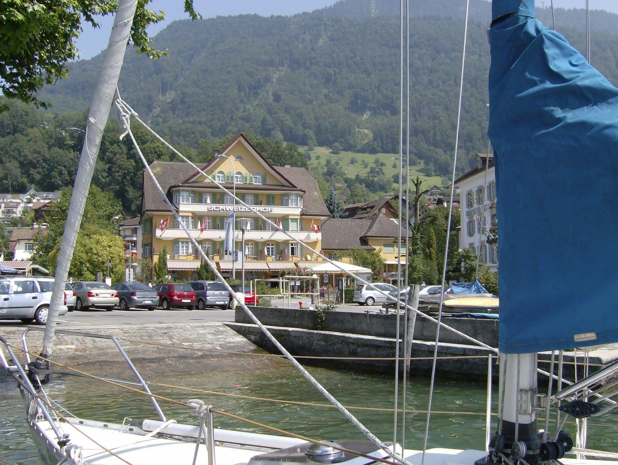 Hotel Schweizerhof Weggis Buitenkant foto