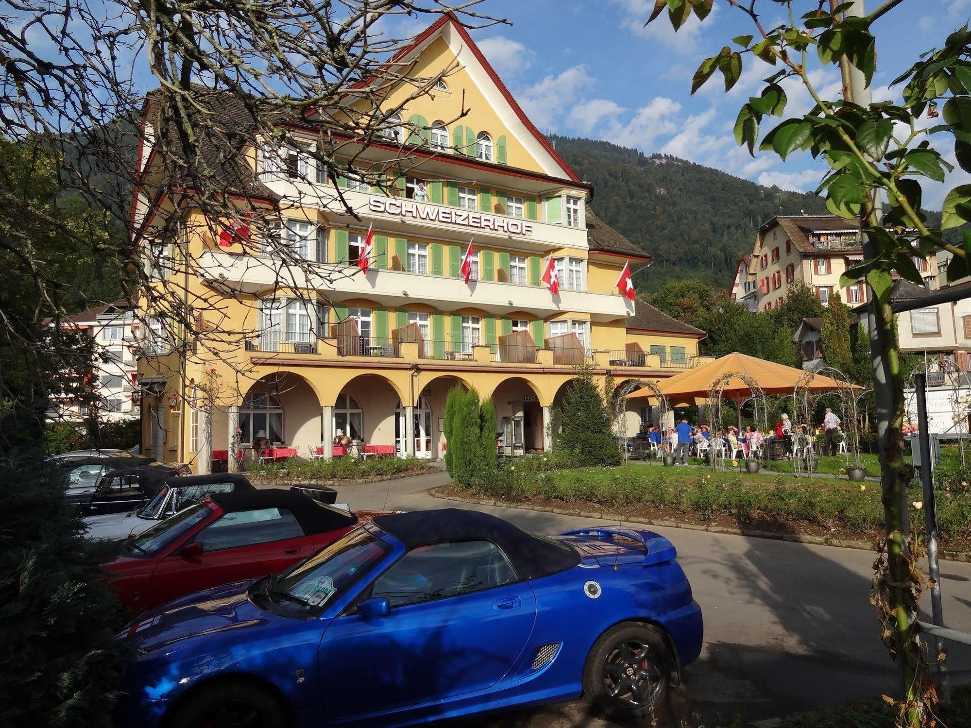 Hotel Schweizerhof Weggis Buitenkant foto